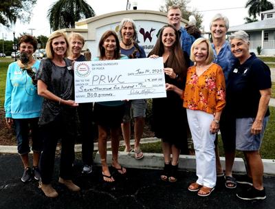 Beyond Ourselves group gives to Peace River Wildlife Center