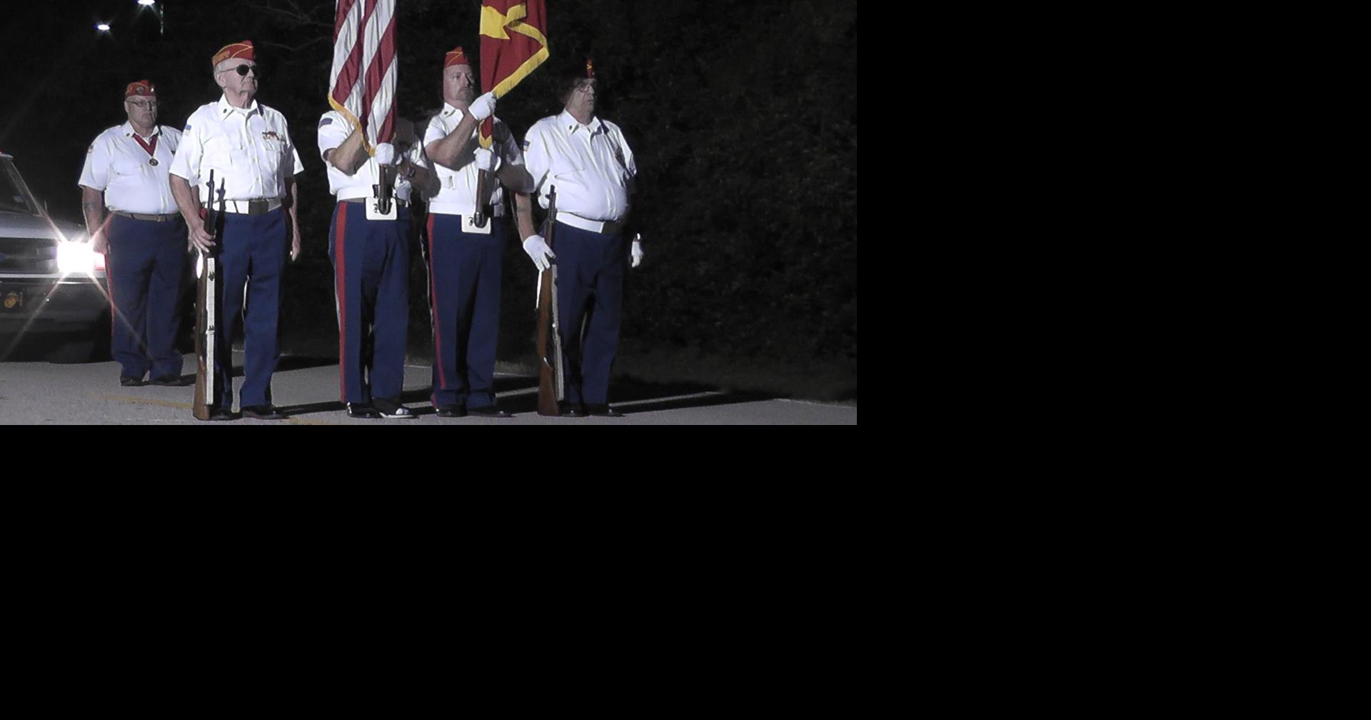 Marine Corps League Color Guard presents the colors | News Archives ...