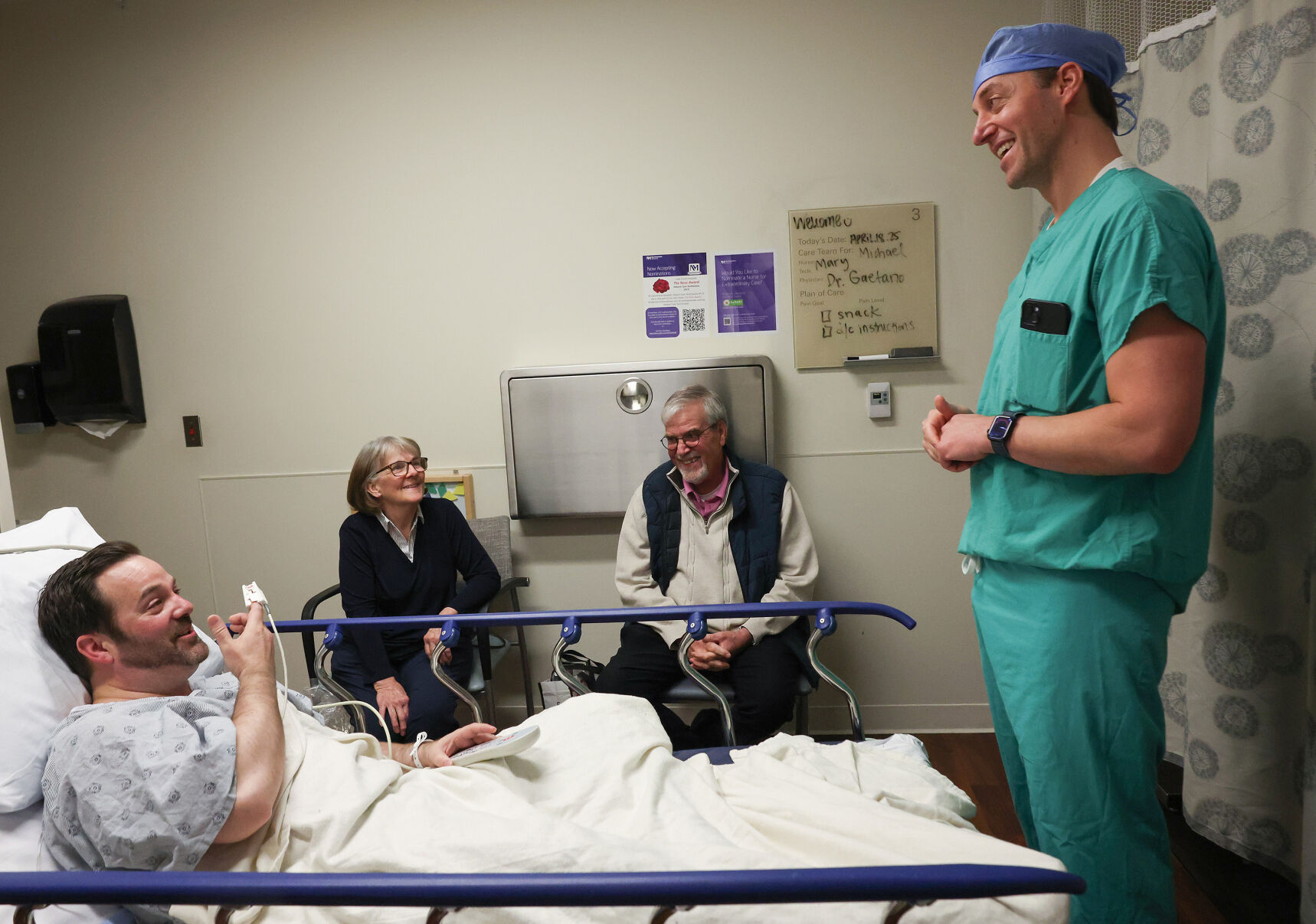 Diagnosed with colorectal cancer at age 44, a man shares his battle ...