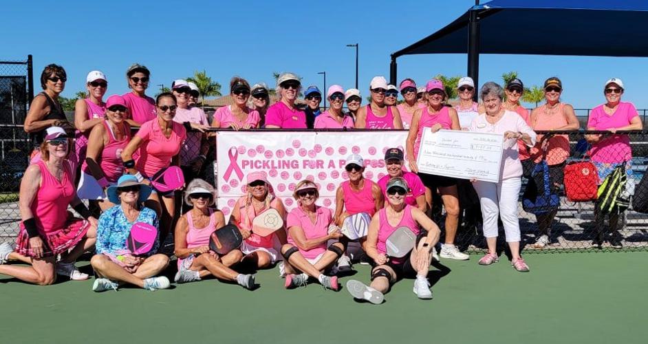 Pickleballers raise money for mammograms