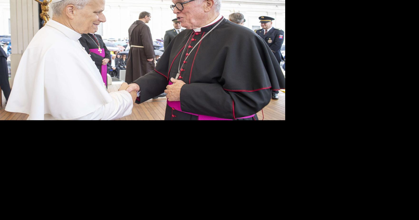 Bishop Dewane meets with Pope Leo XIV | News | yoursun.com