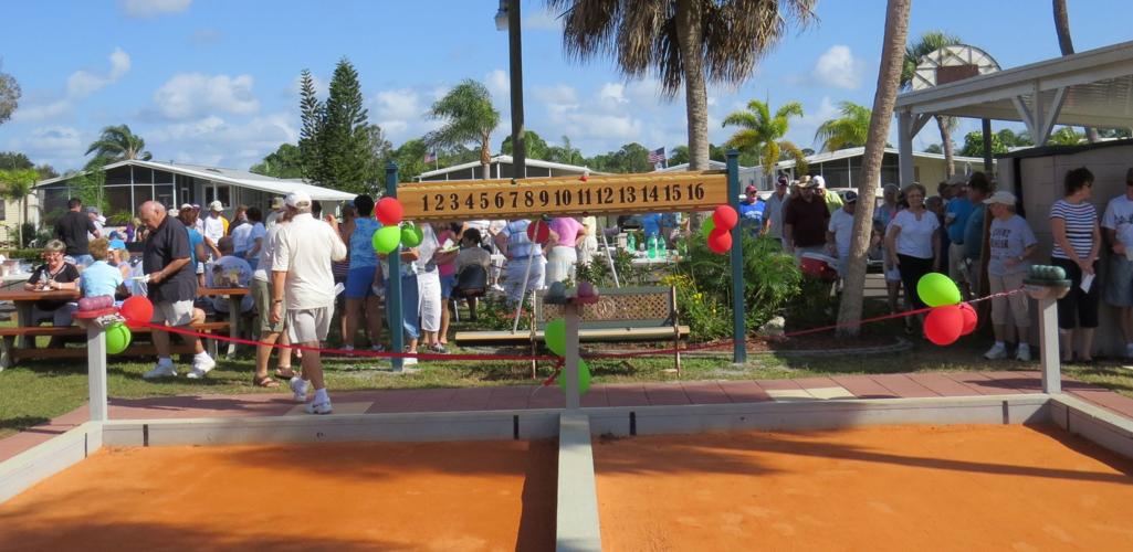 Burnt Store Colony celebrates new bocce courts News Archives