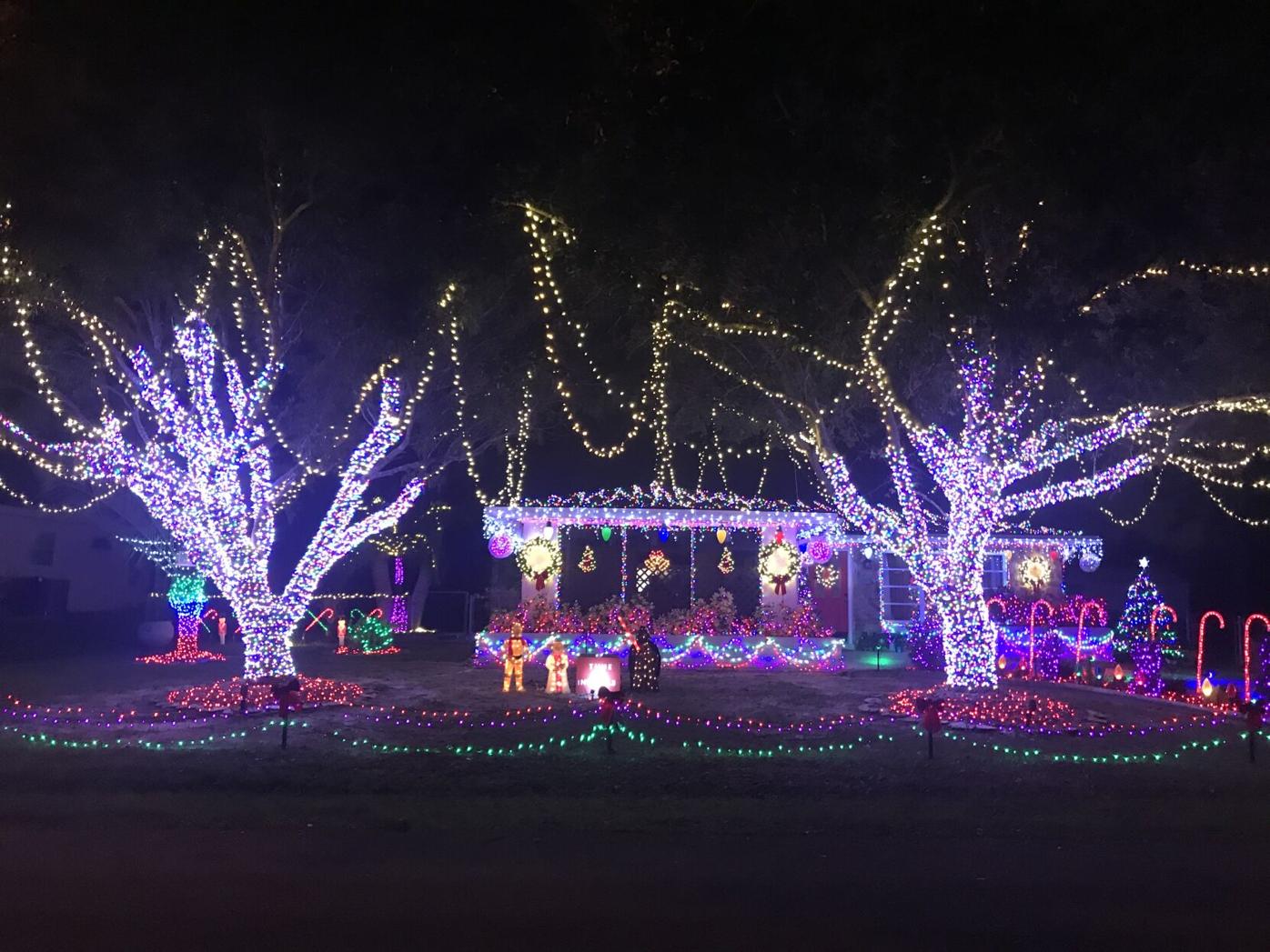 Where to see Christmas lights and holiday displays Arcadian