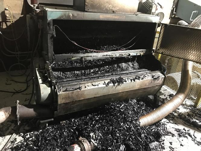 Machine catches fire at GenPac News
