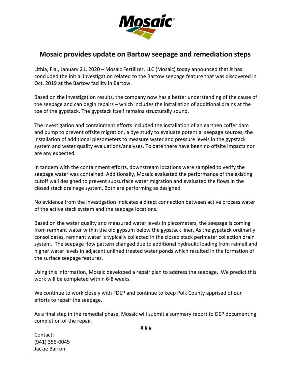 Mosaic Has A Plan To Fix Gypstack Leak Arcadian Yoursun Com