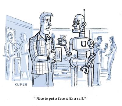 Robo Called by Peter Kuper, PoliticalCartoons.com