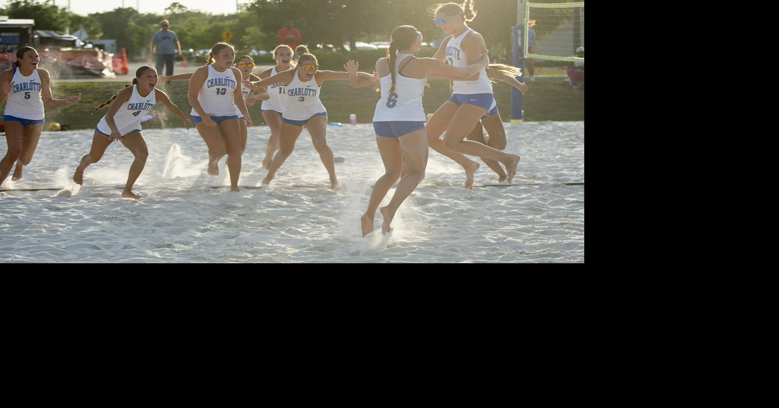 BEACH VOLLEYBALL: Charlotte downs Port Charlotte for region crown, advances to states