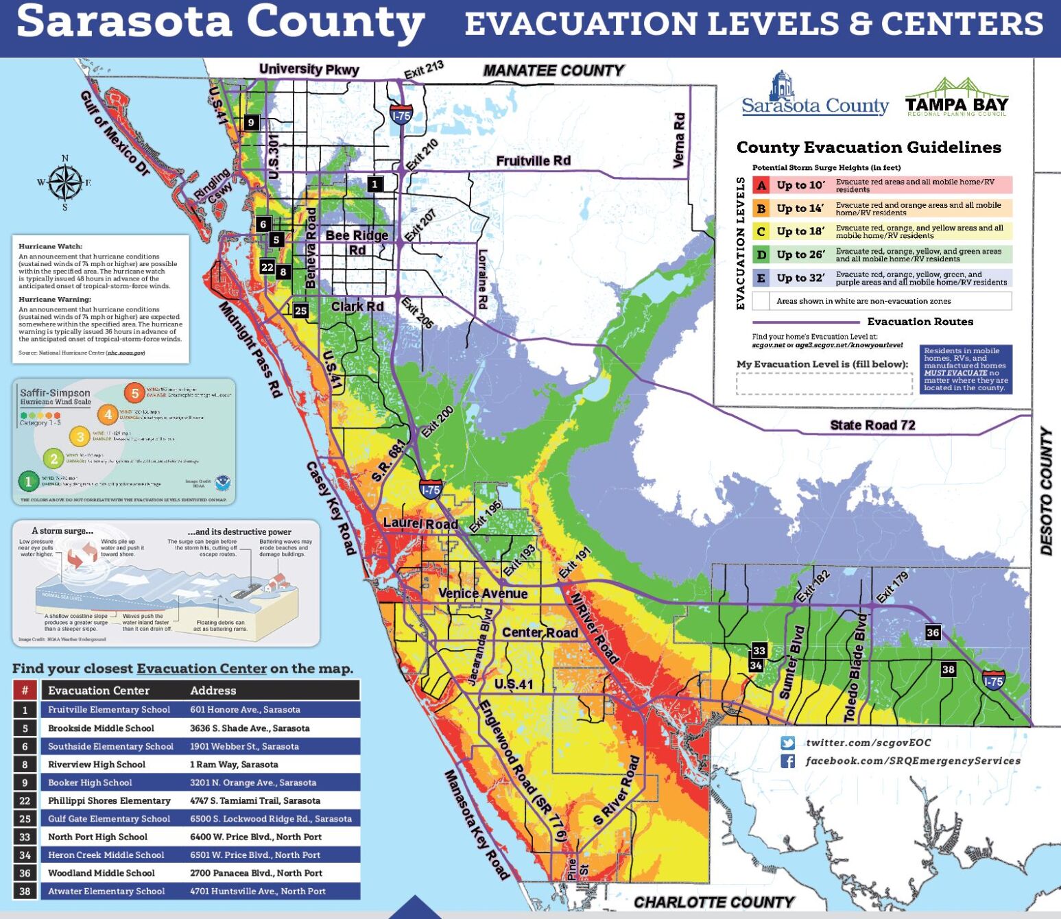 manatee county flood zone map