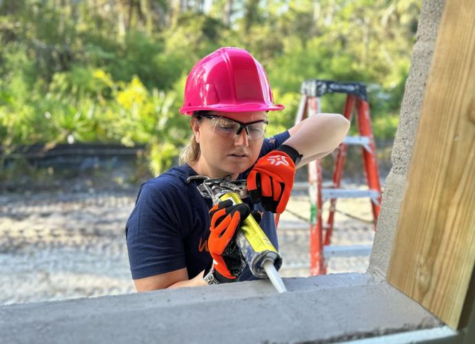Englewood Hospital donates to Habitat, staff helps out Women Build