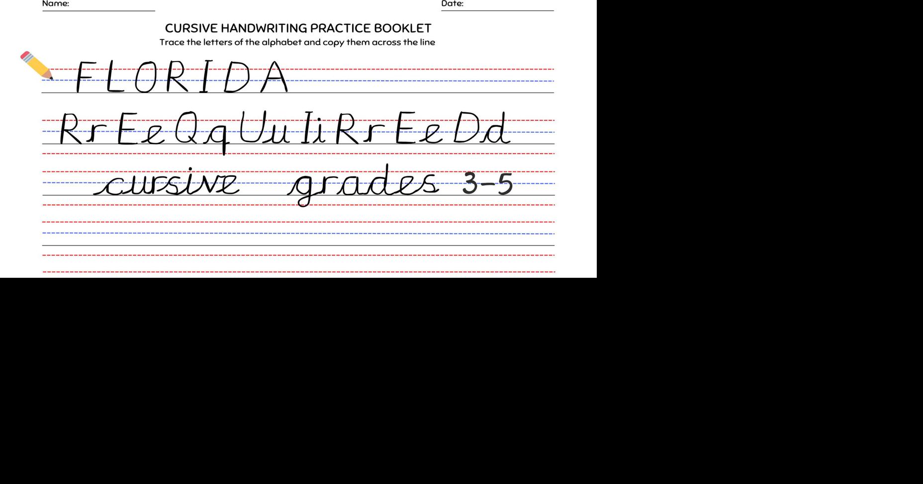 Coming to classrooms across Florida: Cursive handwriting instruction ...