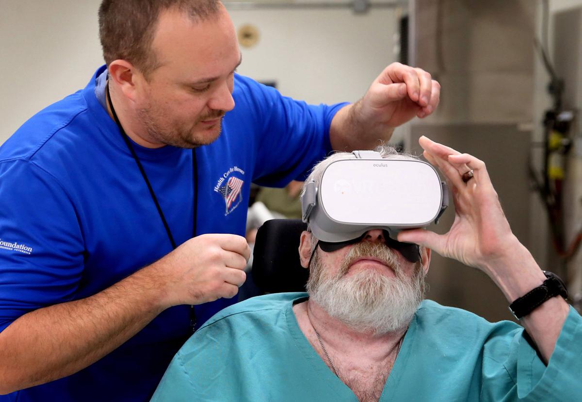 Virtual reality therapy is taking paralyzed veterans to new places