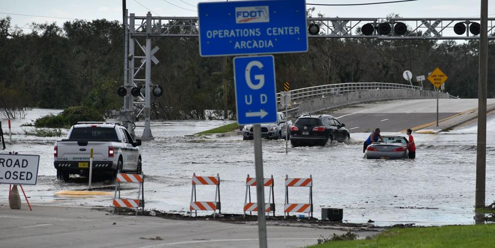 Flooding in Arcadia causing road issues News