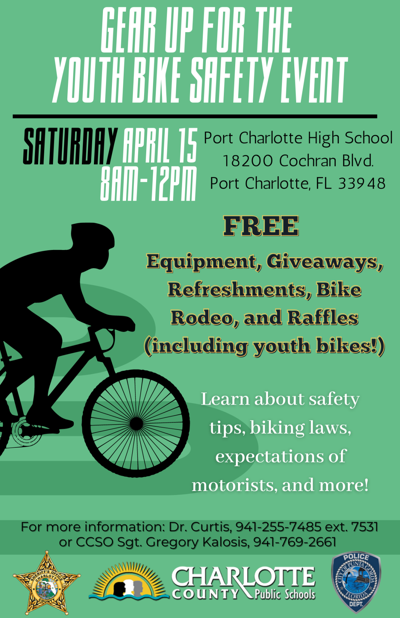 GEAR UP FOR BIKE SAFETY EVENT