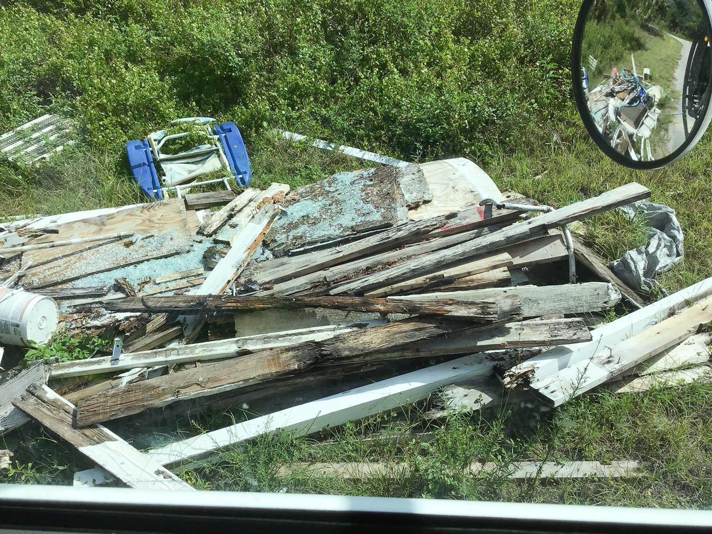 Garbage dumping in North Port