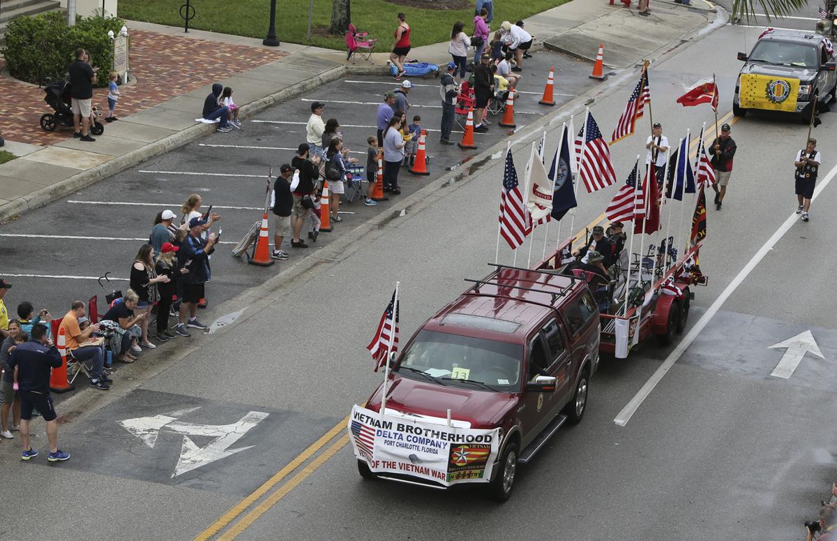 Saluting their service, Saturday celebration at Punta Gorda parade, 'to