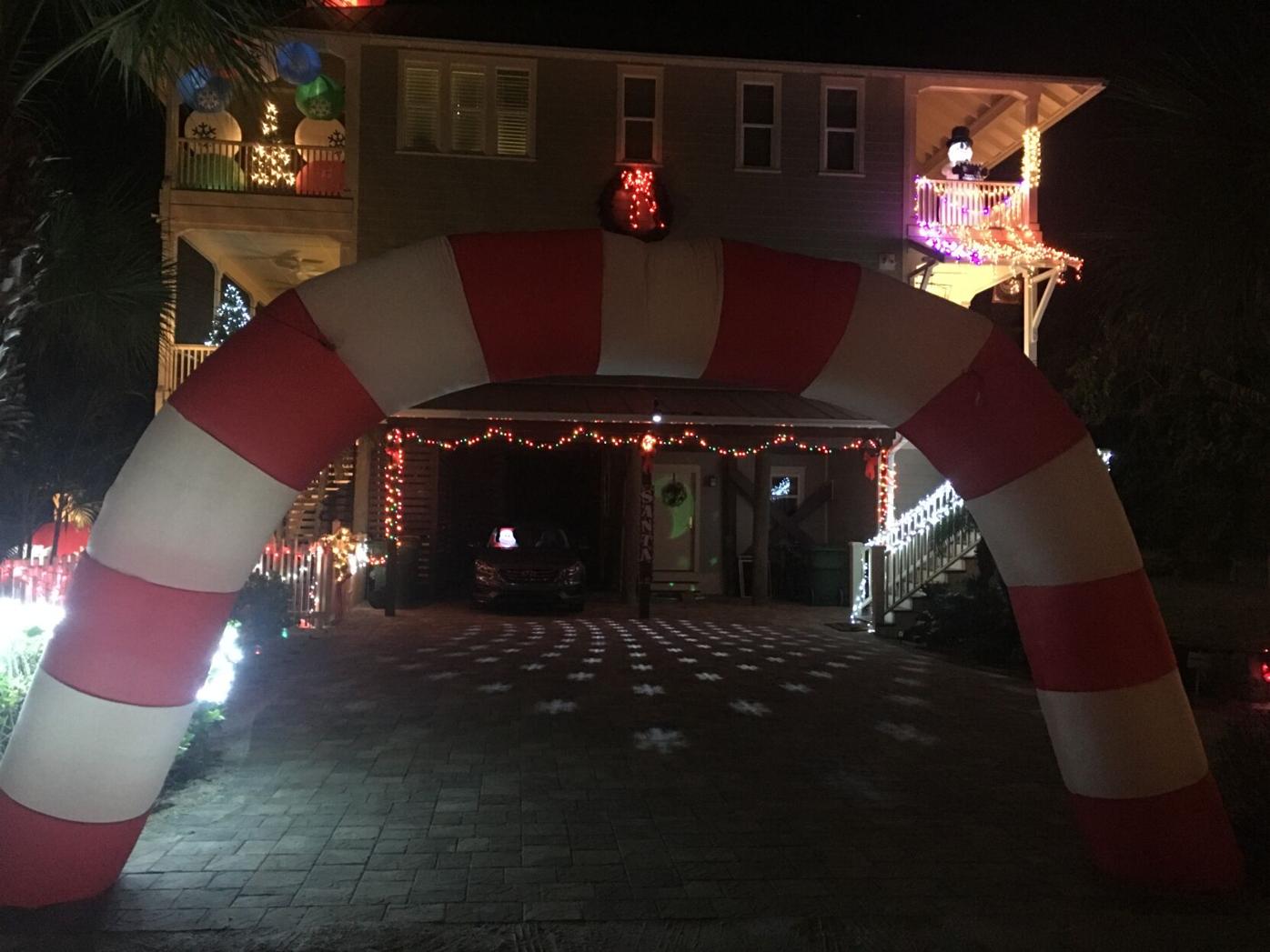 Where to see Christmas lights and holiday displays Arcadian