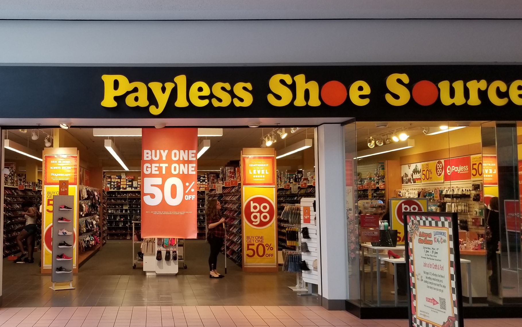 payless 3 off