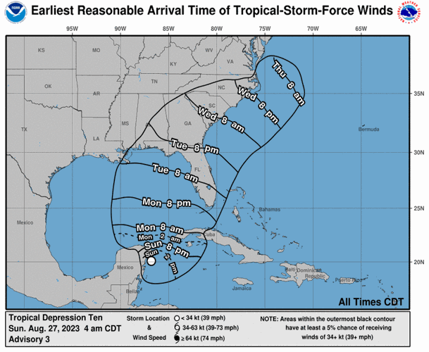 NHC predicts Category 1 hurricane will hit north of Tampa Latest