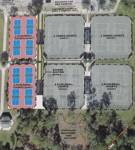 Tennis pickleballers peruse Sarasota park plans yoursun com