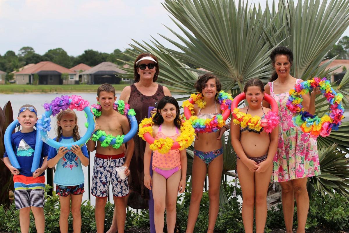 Renaissance pool party