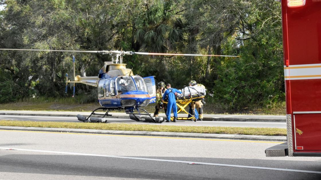 Driver Airlifted After 5 Car Crash News Yoursun Com