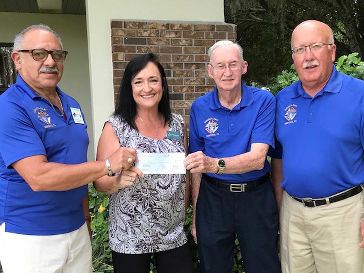 Knights Of Columbus Donate To Ridge Area Arc Around Town
