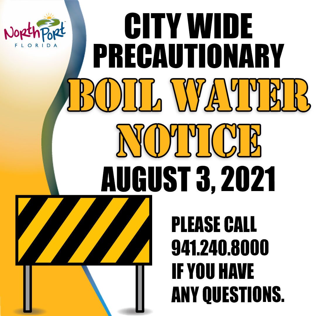 Water Boil Notice For All North Port Utility Customers | Breaking News ...