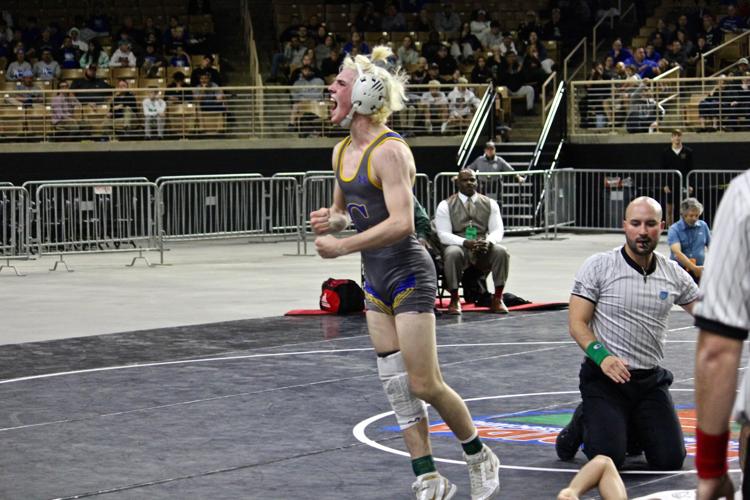 STATE WRESTLING Three titles with three different meanings for