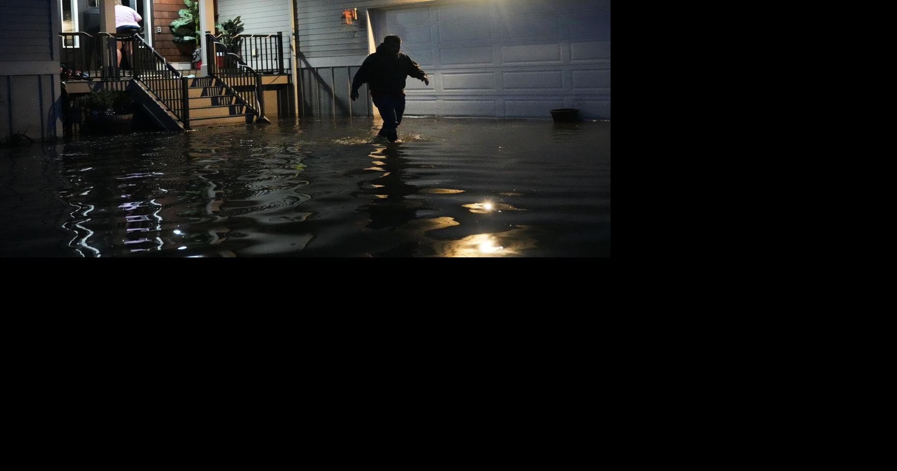 Photos show waterlogged Washington state in US
