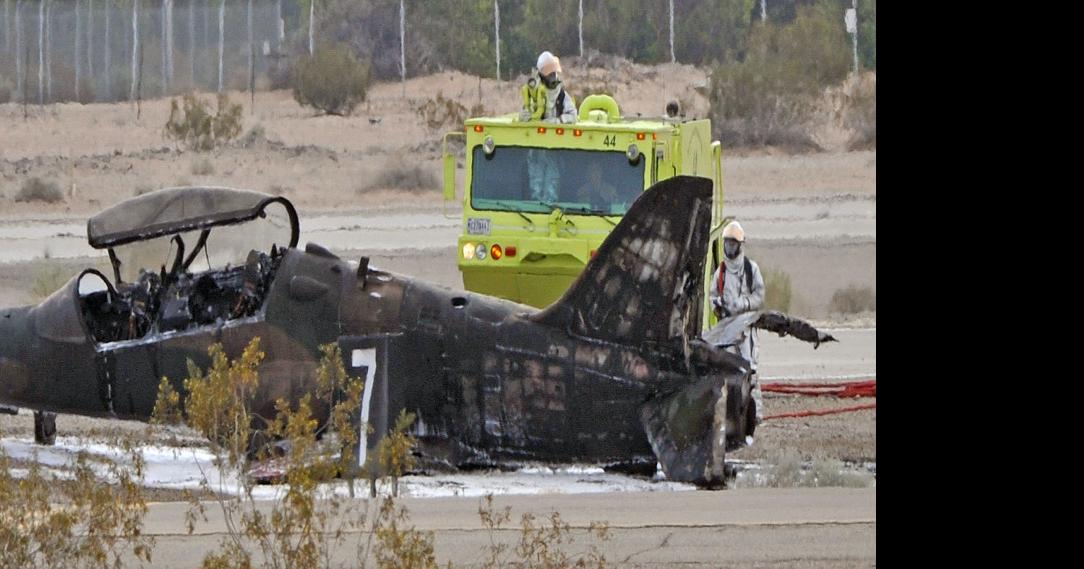 Plane crash at MCAS Yuma