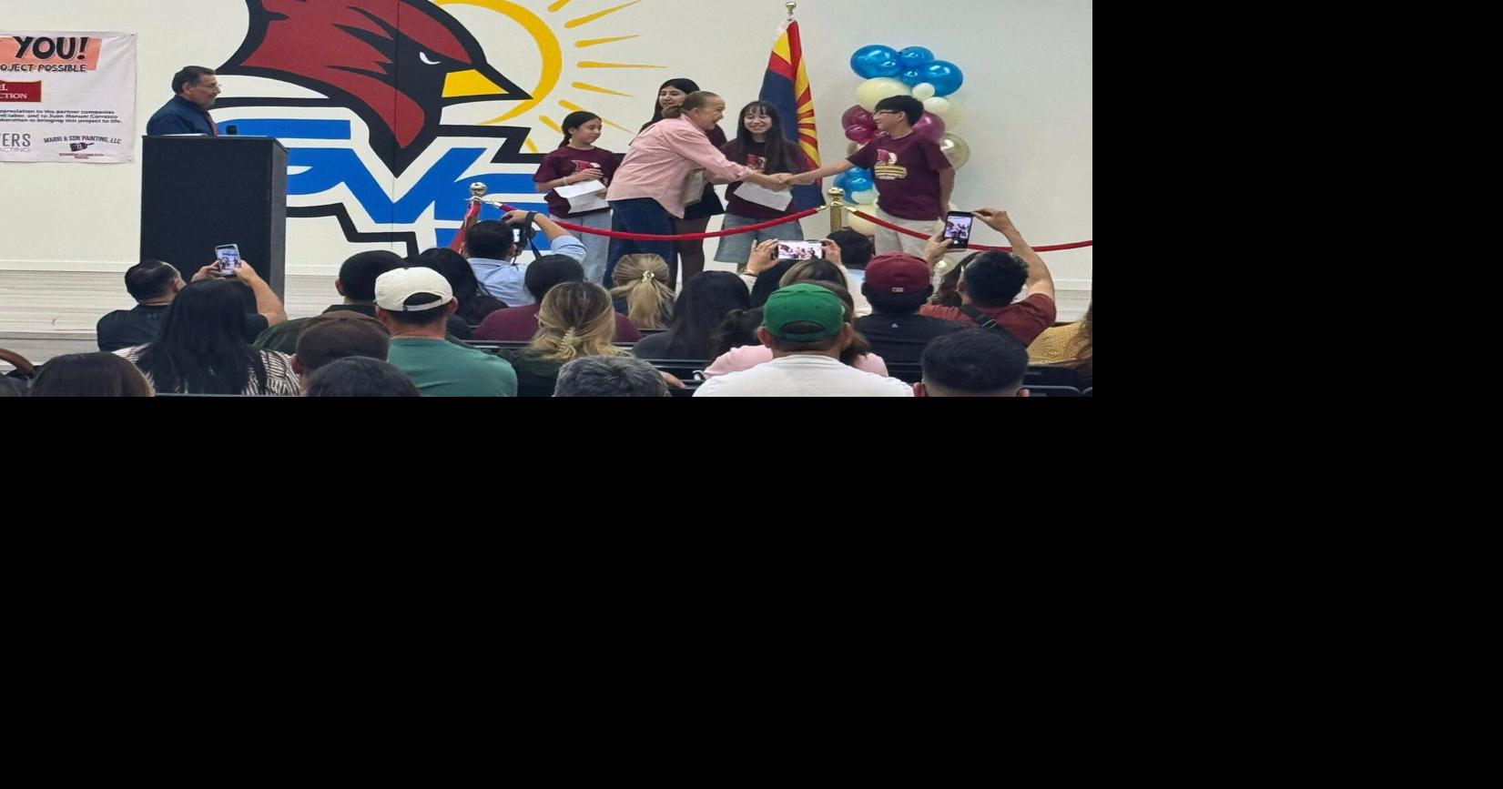 Riedel, partners donate construction of stage at Sun Valley School