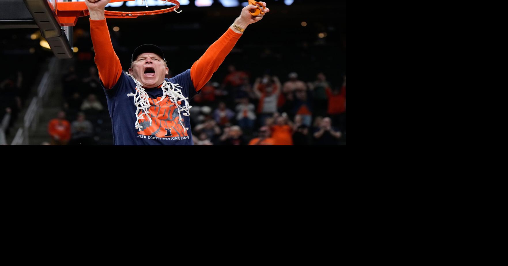 Brad Underwood waited 26 years for a Division I job. Now in Year 39, he has Illinois in Final Four