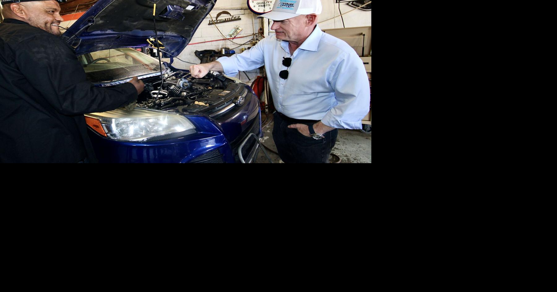 Visitó Senador Kelly negocio de Somerton para palpar impacto de la economía y aranceles