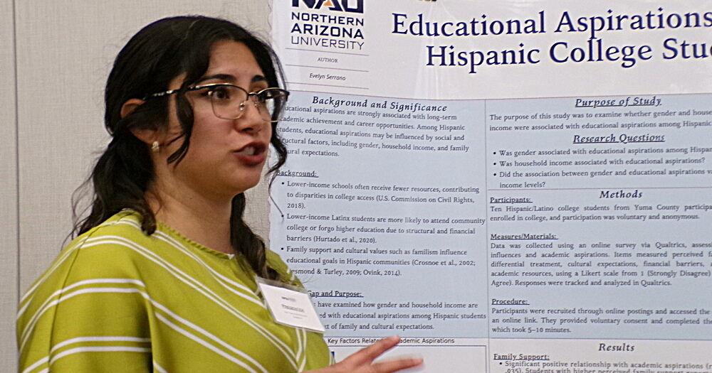 Students share potent range of research at NAU-Yuma symposium