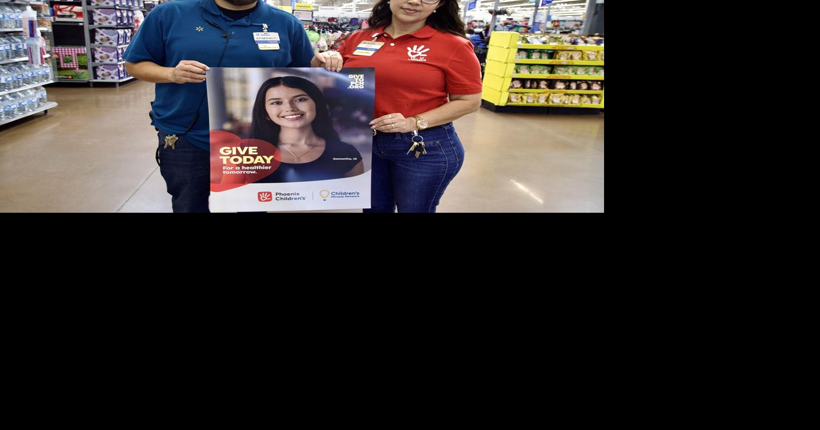 Walmart San Luis calls on community to round up, donate to children’s charity