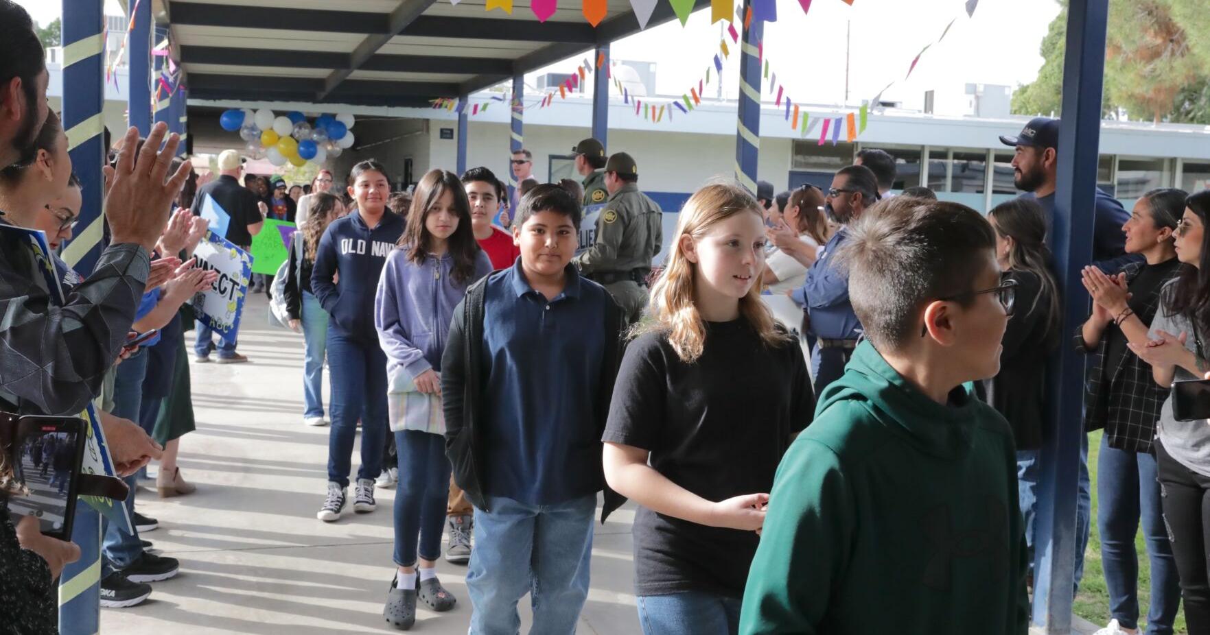 C.W. McGraw Elementary celebrates students with first-ever Tunnel of Hope - Vimarsana News