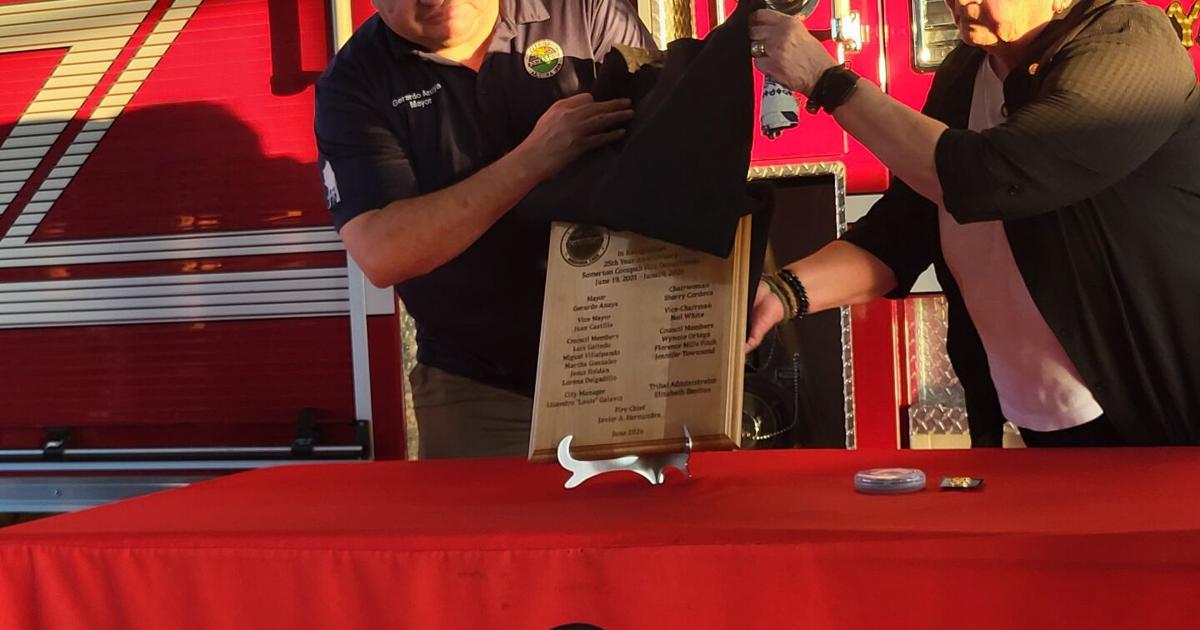 Somerton, Cocopah mark 25 years of unified fire department