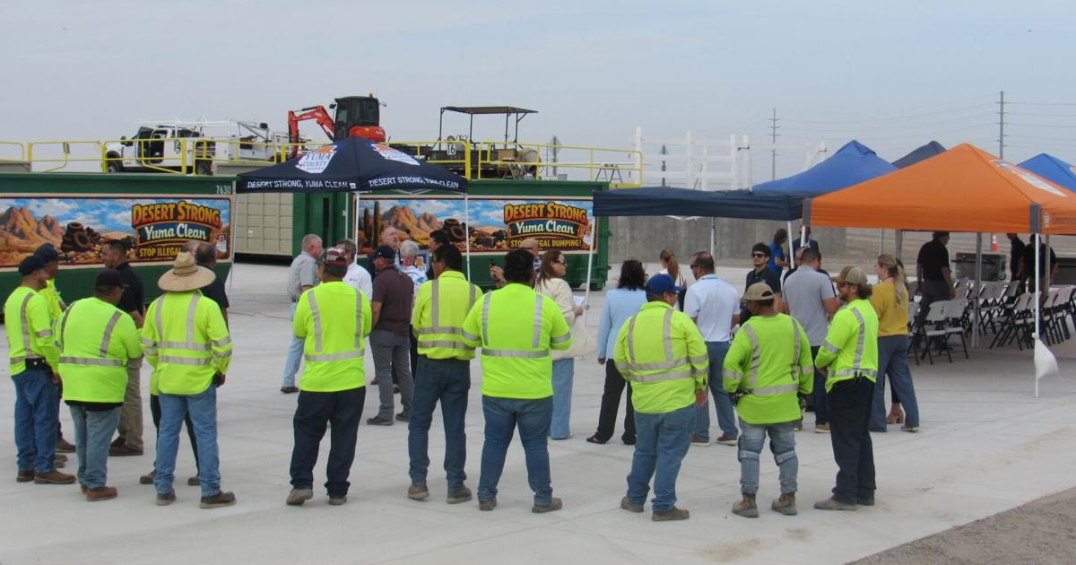 Ceremony marks opening of South County Transfer Station
