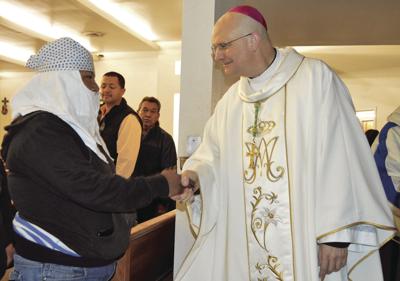 Tucson bishop visits San Luis Friday