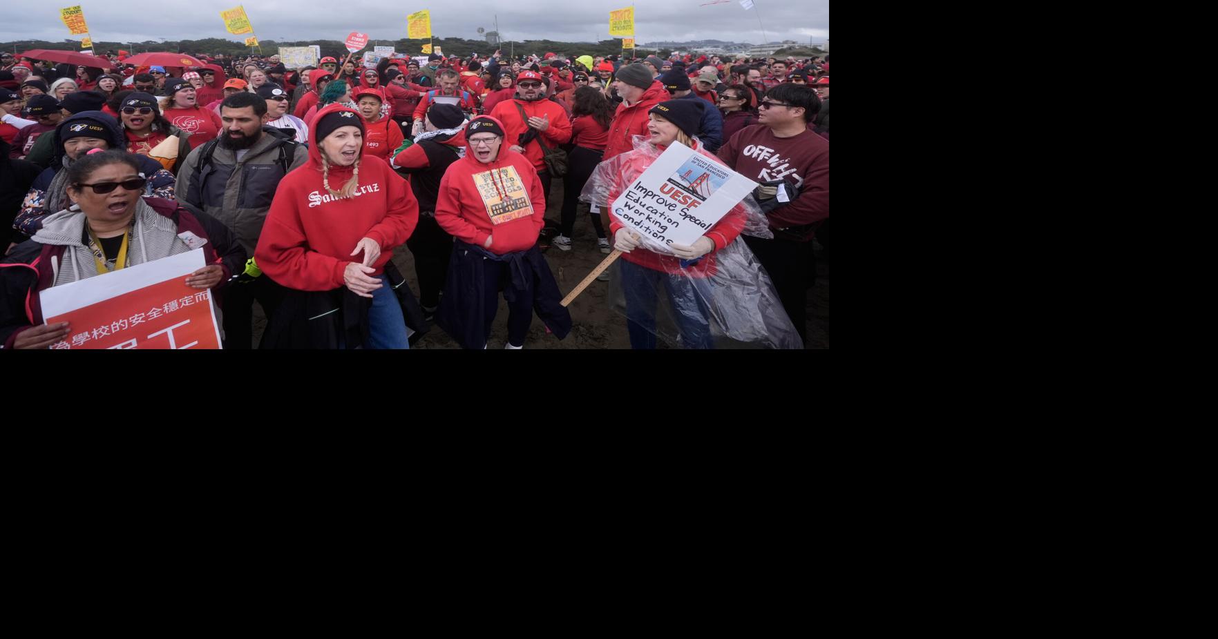 San Francisco teachers, district reach deal to end first strike in decades