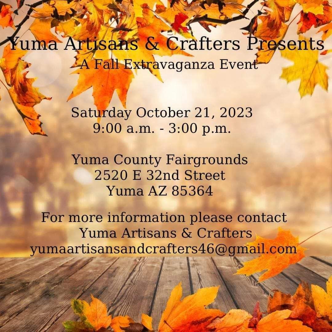 FALL YUMA ARTISANS AND CRAFTERS EVENT | Calendar | yumasun.com
