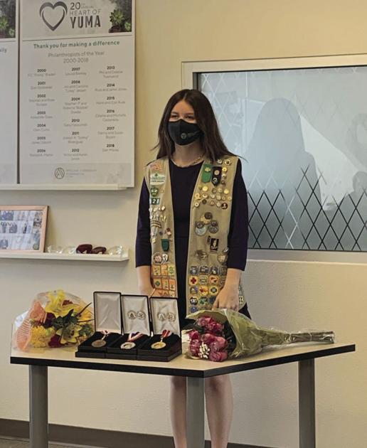 Local youth awarded by Congress for commitment to volunteerism, personal development