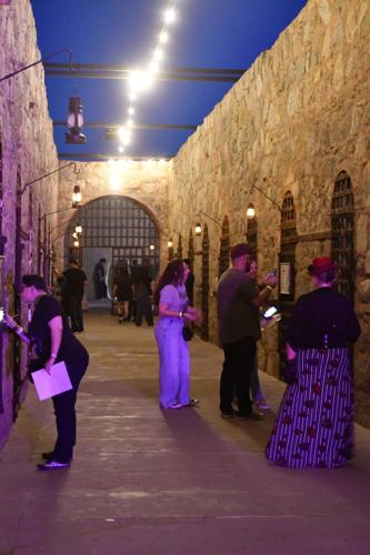 After dark at a haunted prison