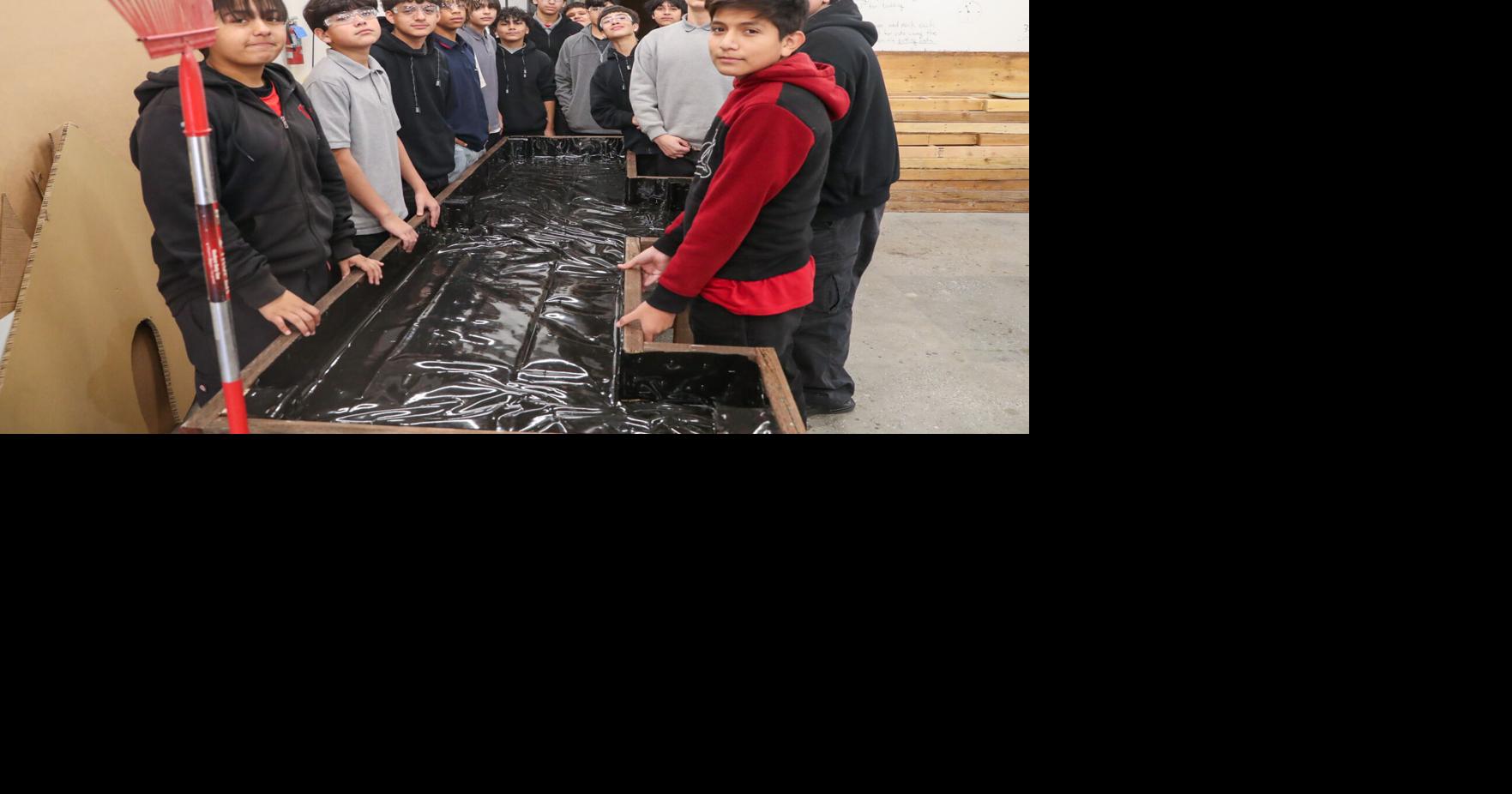 Students build a way to accessible gardening