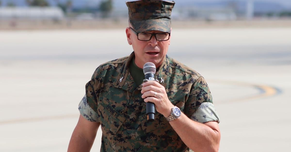 MCAS marks change of command