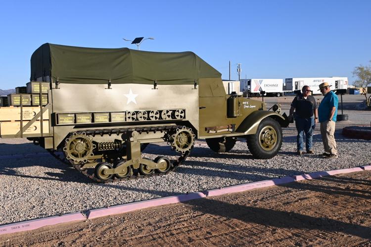 Unbroken legacy: Half-track replica at YPG honors the ‘Greatest Generation’