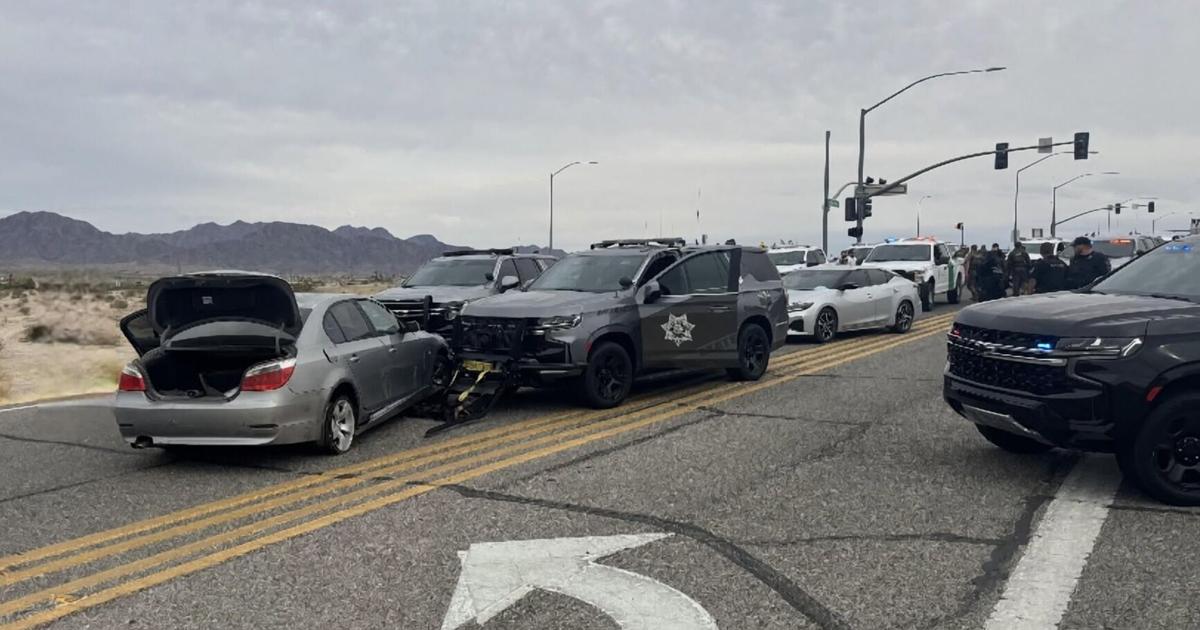 High-speed chase ends in arrest of wanted felon